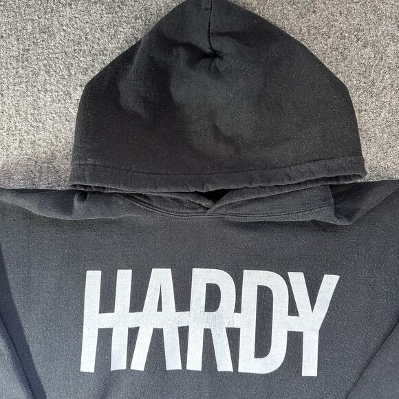 HARDY’s Tattoo Shop Tour Merch EST.1990 Men’s Pull Over Hooded Sweater Sz ( XL ) - Picture 2 of 4